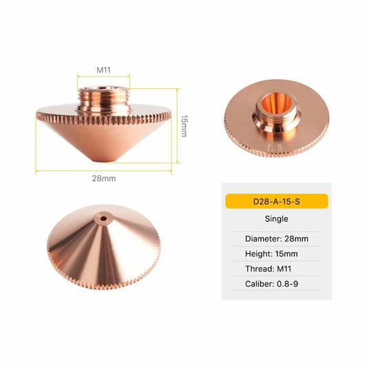 Simple M11 cutting head nozzle